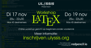 Poster Online LaTeX Workshop November 2020